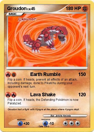 Pokemon Groudon