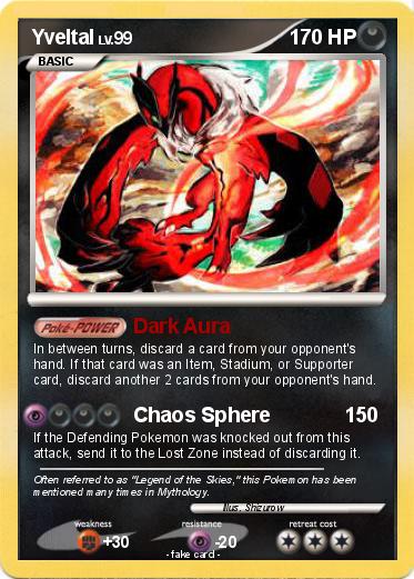 Pokemon Yveltal