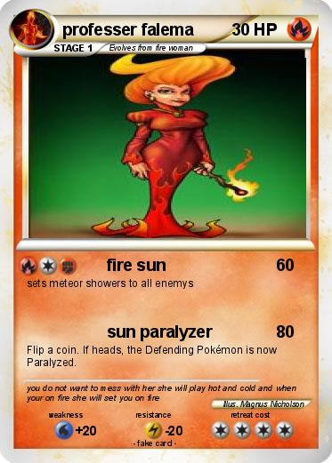 Pokemon professer falema