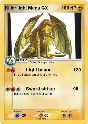 Pokemon Killer light Mega GX