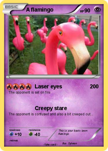 Pokemon A flamingo