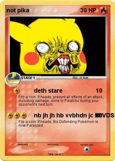Pokemon not pika