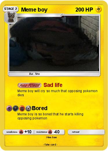 Pokemon Meme boy