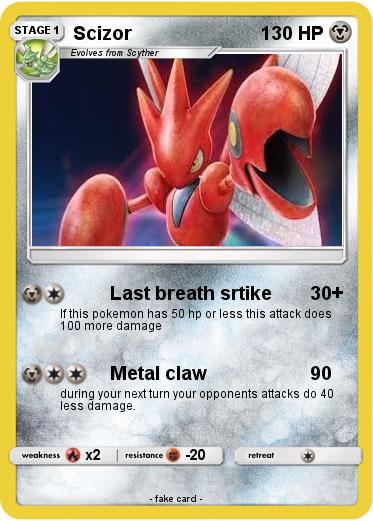 Pokemon Scizor