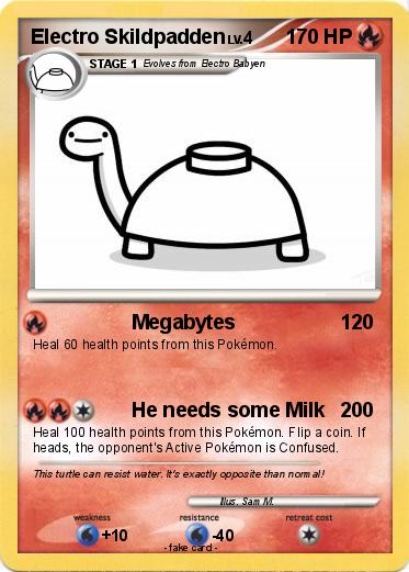 Pokemon Electro Skildpadden