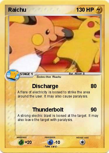 Pokemon Raichu