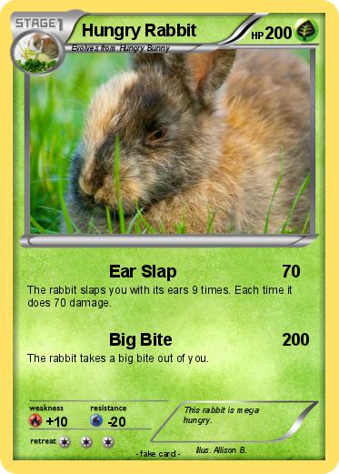Pokemon Hungry Rabbit