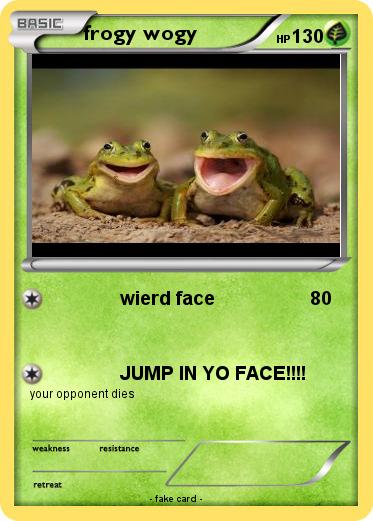 Pokemon frogy wogy