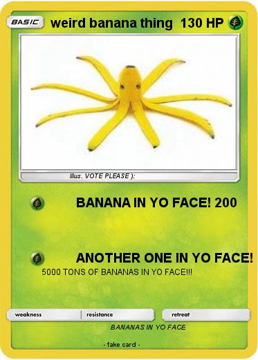 Pokemon weird banana thing