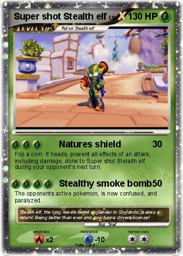Pokemon Super shot Stealth elf