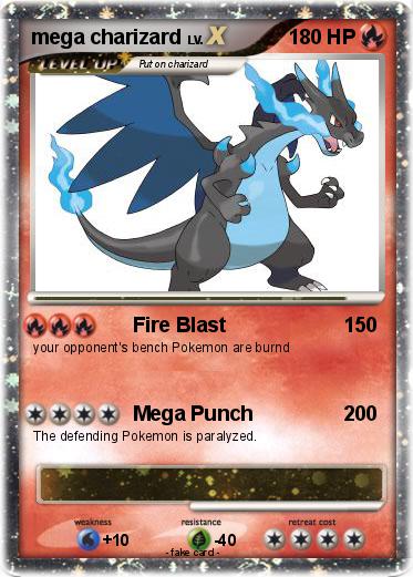 Pokemon mega charizard
