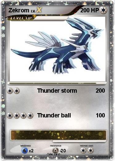 Pokemon Zekrom