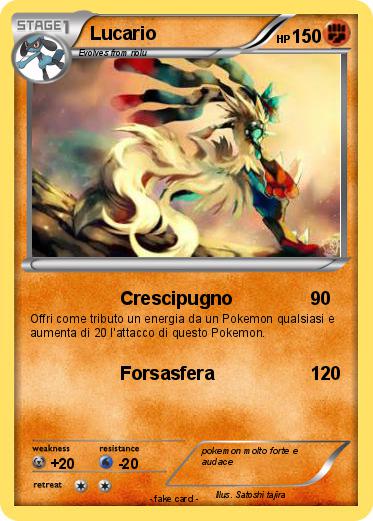 Pokemon Lucario