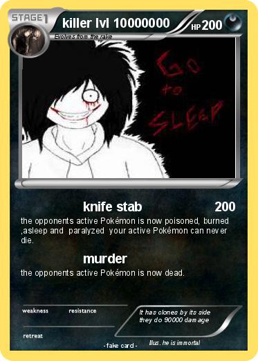 Pokemon killer lvl 10000000