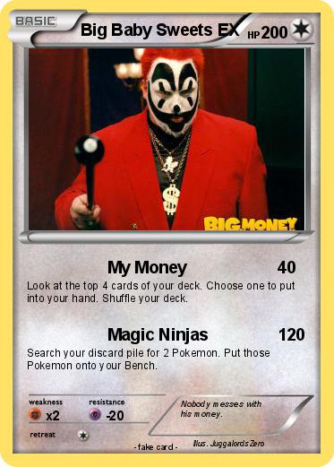 Pokemon Big Baby Sweets EX