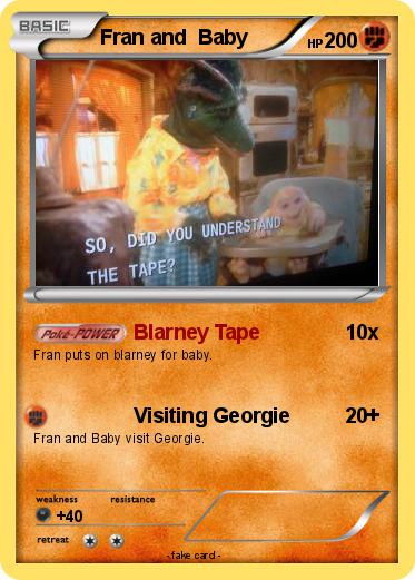 Pokemon Fran and  Baby