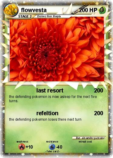 Pokemon flowvesta
