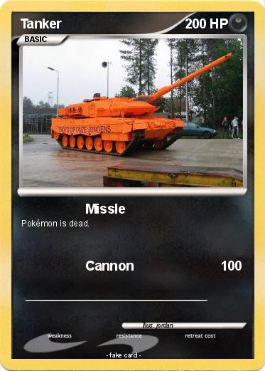 Pokemon Tanker
