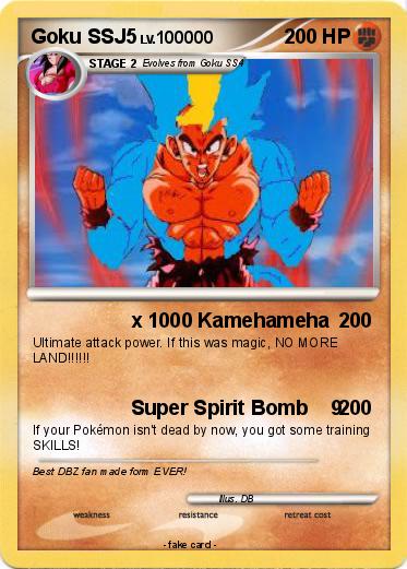 Pokemon Goku SSJ5