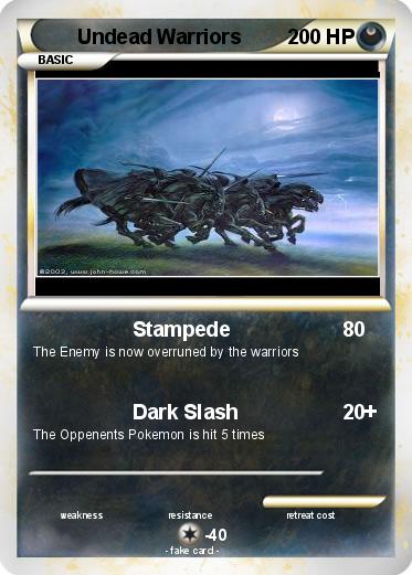 Pokemon Undead Warriors