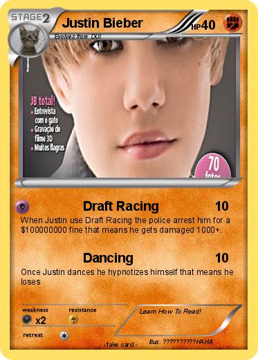 Pokemon Justin Bieber