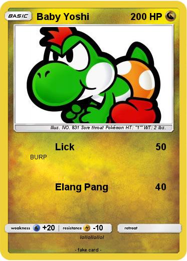 Pokemon Baby Yoshi