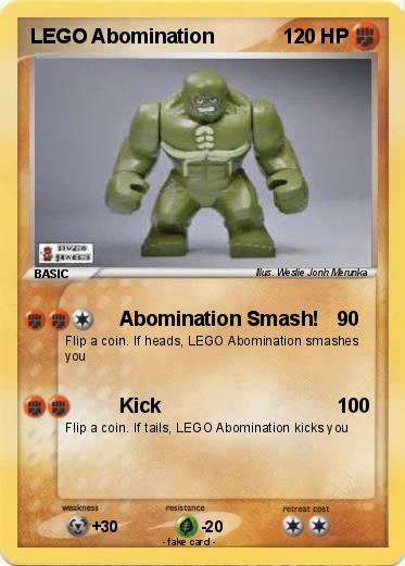 Pokemon LEGO Abomination