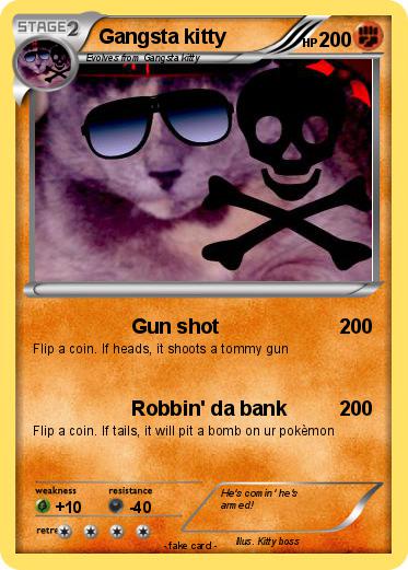 Pokemon Gangsta kitty