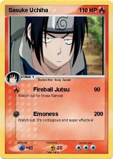 Pokemon Sasuke Uchiha