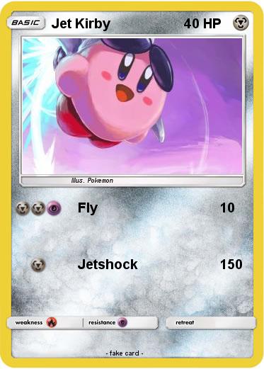 Pokemon Jet Kirby
