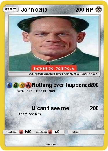 Pokemon John cena