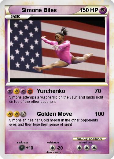 Pokemon Simone Biles