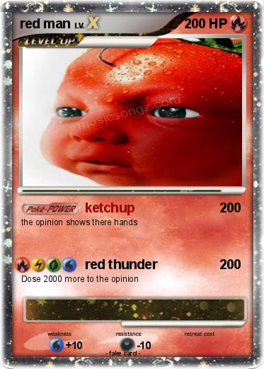 Pokemon red man