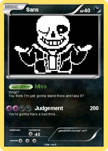 Pokemon Sans