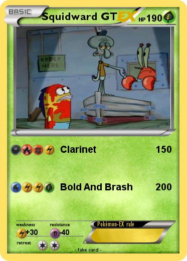 Pokemon Squidward GT