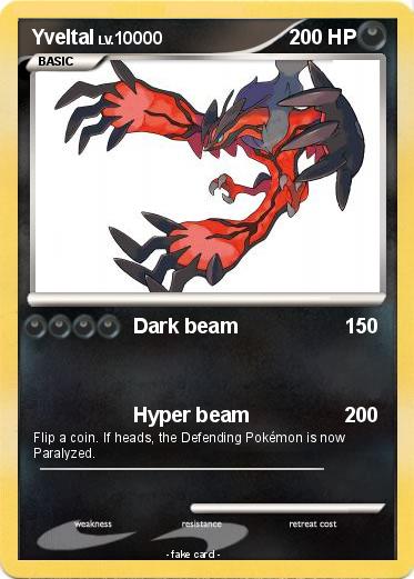 Pokemon Yveltal