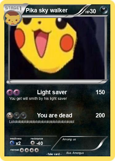 Pokemon Pika sky walker