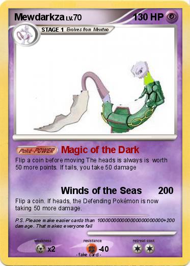 Pokemon Mewdarkza