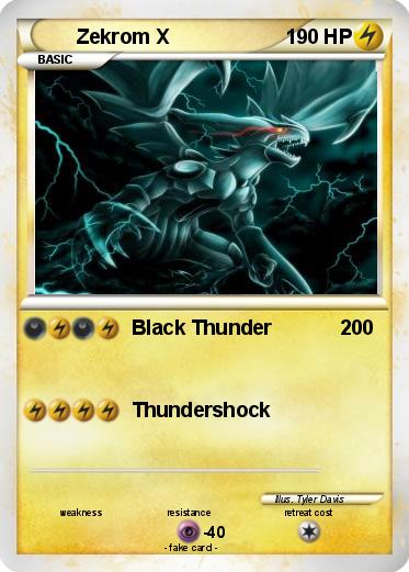Pokemon Zekrom X