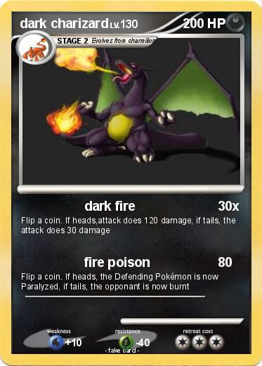 Pokemon dark charizard