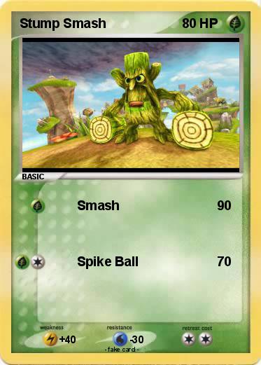 Pokemon Stump Smash