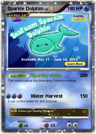 Pokemon Sparkle Dolphin
