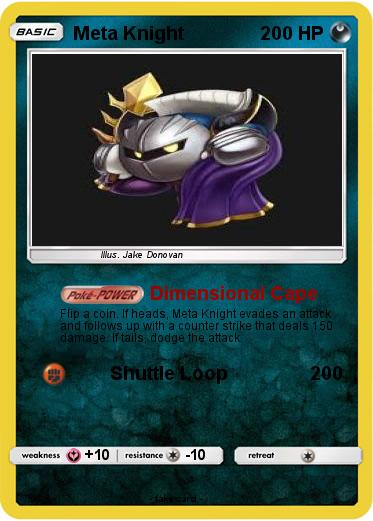 Pokemon Meta Knight