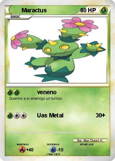 Pokemon Maractus