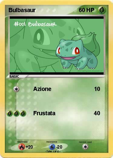 Pokemon Bulbasaur