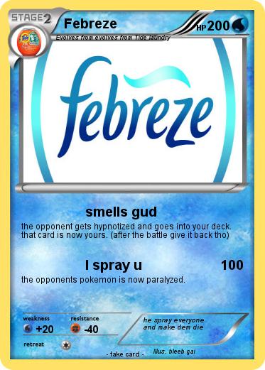 Pokemon Febreze