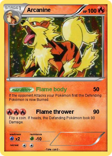 Pokemon Arcanine