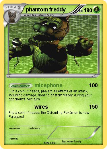 Pokemon phantom freddy