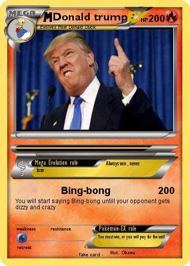 Pokemon Donald trump