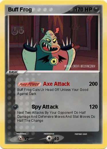 Pokemon Buff Frog